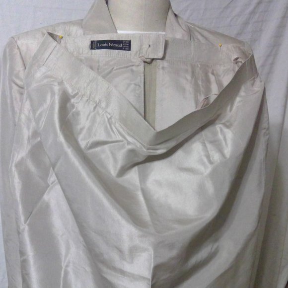 Louis Feraud Vintage Silk Skirt Suit Size 14 - Picture 10 of 15